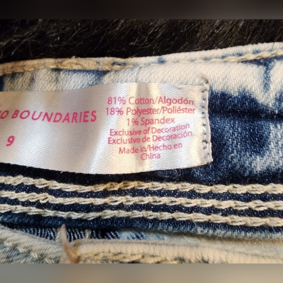 4th of July Patriotic Denim Jean Shorts Size 9 (Juniors) - Picture 5 of 5